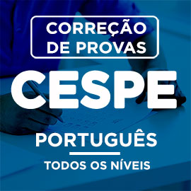 Correção de Provas CESPE – PORTUGUÊS